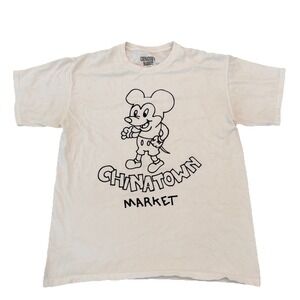 Chinatown Market Mickey Mouse Graphic Tee White Size L Streetwear